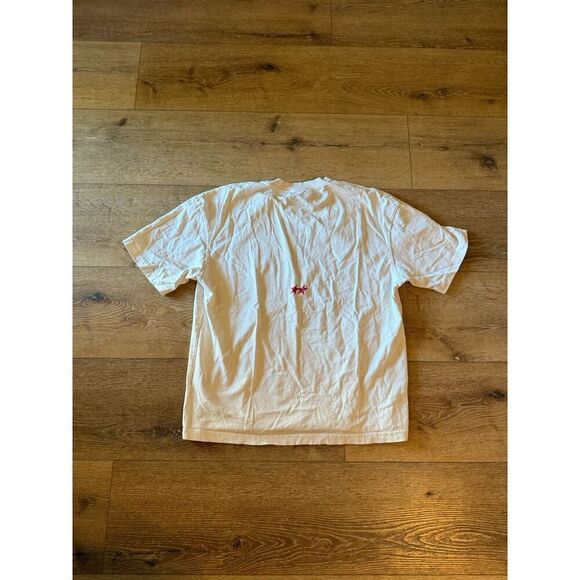 Zara X TwoJeys Mens White Short Sleeve Graphic T-shirt Size Large - Picture 2 of 3